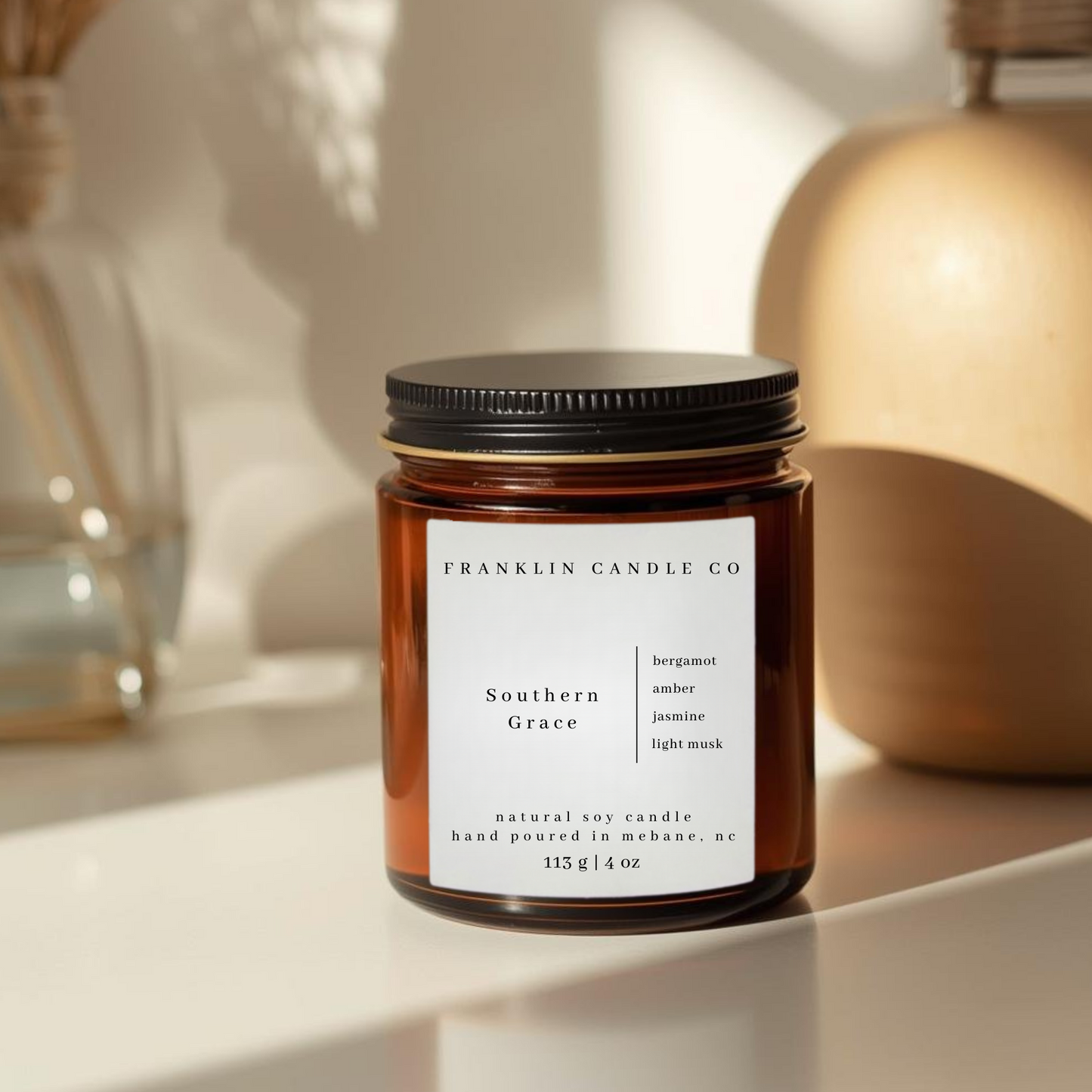 southern grace soy candle
